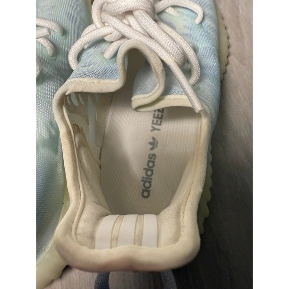Adidas Yeezy Boost 350 V2 Light Blue Ice Cream Ice Cream FV3254 Mens Size 8 - Picture 9 of 12